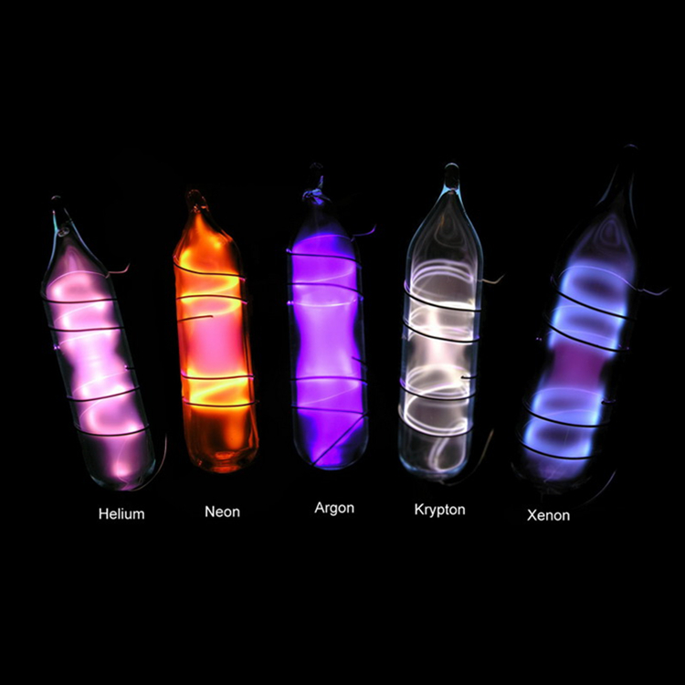 六種稀有氣體會發光的